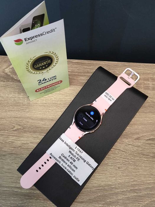(AG51) Smartwatch Samsung Galaxy Watch FE b6652 - Garantie 2 ani!