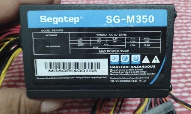Sursa PC SFX SFF 350W PCI 6 Pin