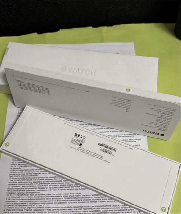 ЗАПЕЧАТАН 42mm Apple watch 10 Yettel Гаранция 2027 Black