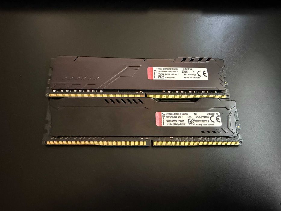 Rami DDR4 HyperX FURY, 2x8GB, DDR4-2400, CL15 Nefunctionali