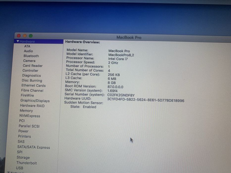 MacBook Pro A1286 early 2011