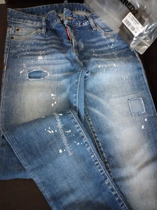 Blugi Dsquared,originali ,mărimea 38,impecabili.Preț 500 Ron.