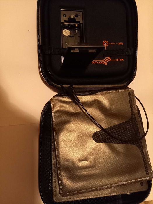 Калъф за компактдискове с вградена колонка TDK
Кутийка за 12 диска