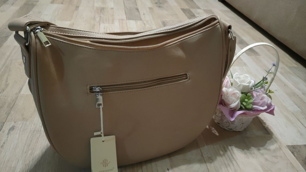 Кожена дамска чанта