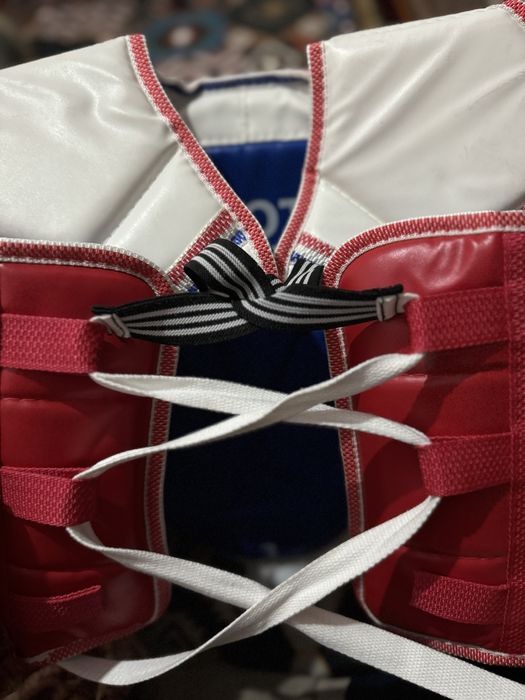 Щитки и протектор для таэквондо новый