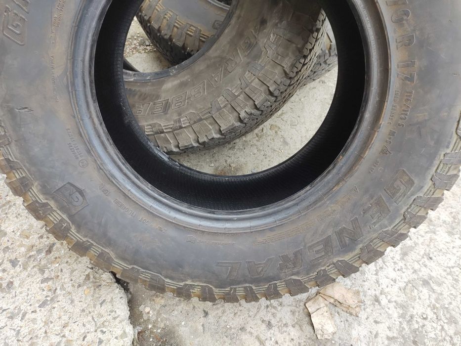 285/70/17 GENERAL TIRE Grabber AT3 116/113S FR 2021г грайфер 7-8,5мм