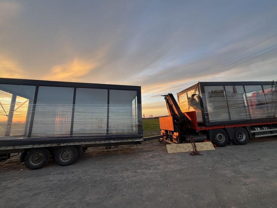 Container modular 2.7m x 6m pe stoc