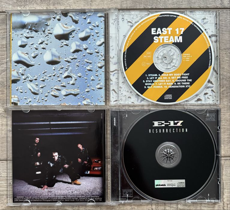 Cd-uri originale muzica eurodance 90’s - East 17
