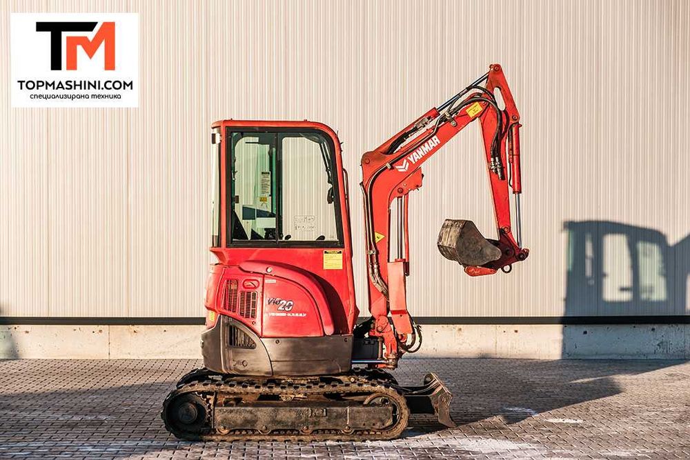 Наем на багер Yanmar VIO 20-4  2300кг