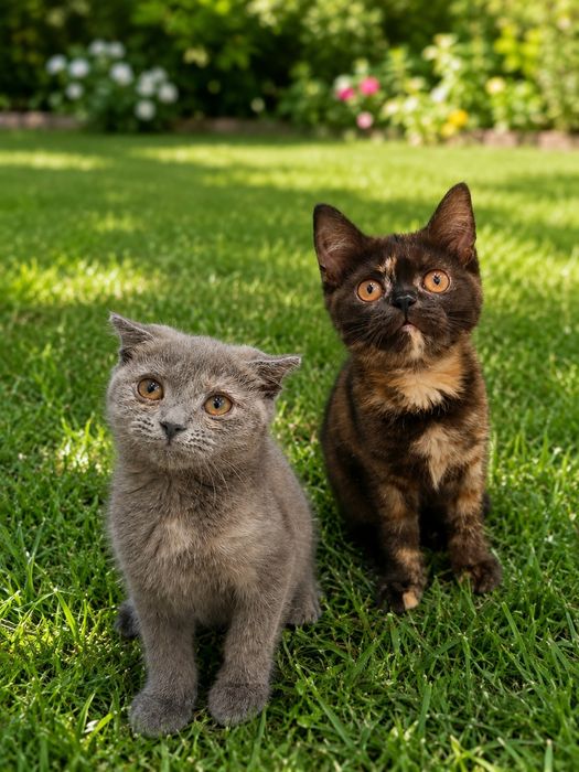 Скотиш Фолд & Скотиш Страйт болалари