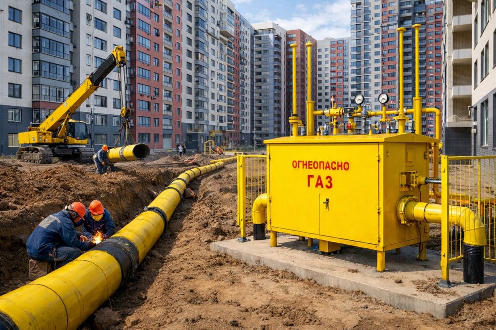 Профессиональный монтаж и обслуживание газовых систем