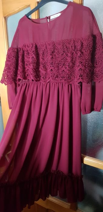 Rochie burgundy AYLIZ