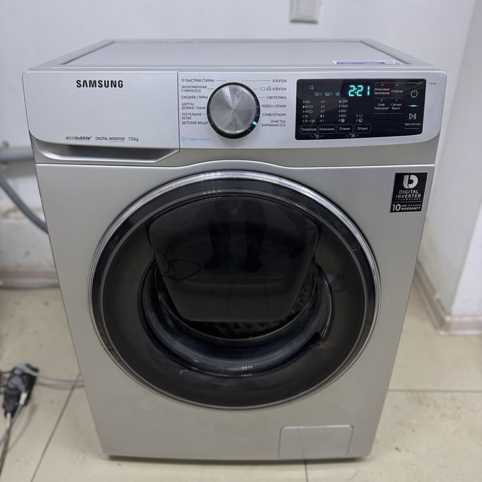 Samsung EcoBubble 7кг с инверторным двигателем