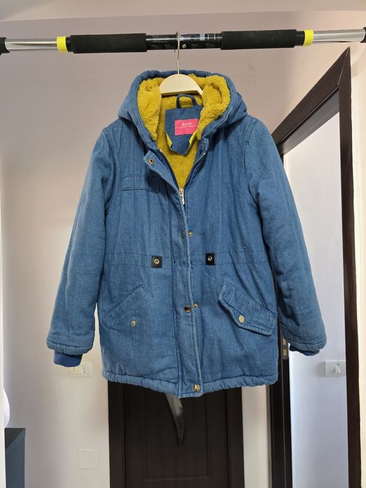 Parka, geaca imblanita pentru copii 8-9 ani