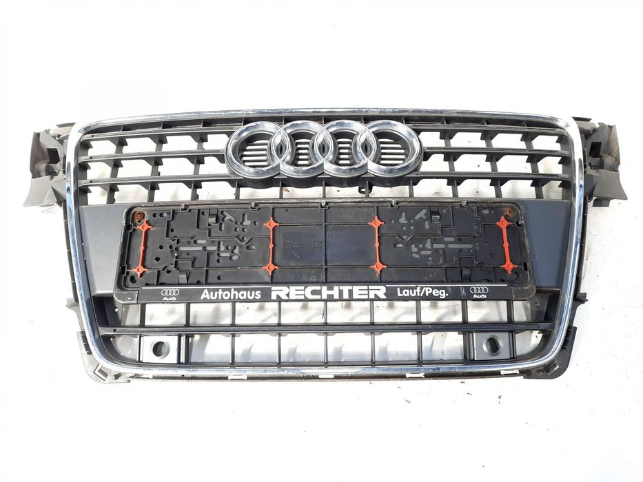Grila bara fata centrala cu sigla, cod 8K0853651, Audi A4 Avant (8K5, B8)