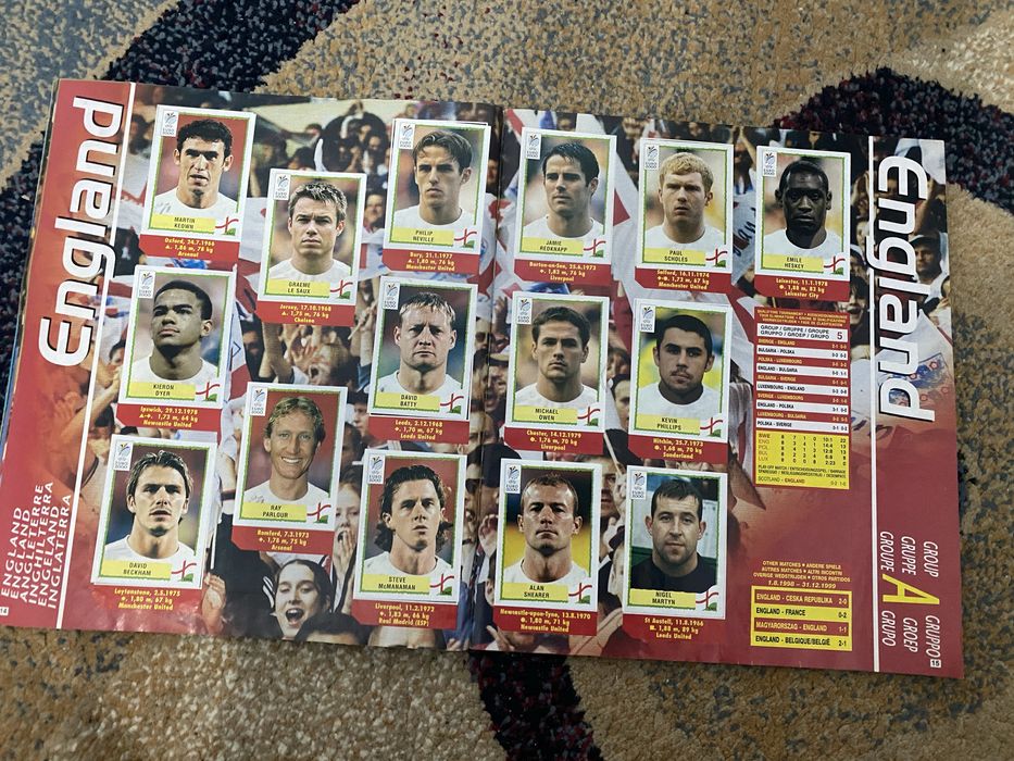 Panini Euro 2000. 100% Completed Sticker Album. Superb!!