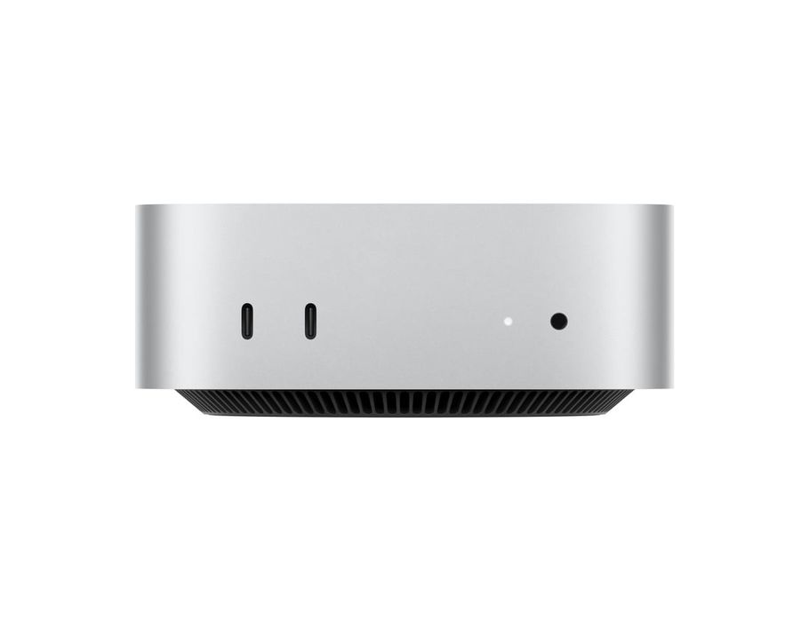 Mac mini: Apple M4 chip with 10‑core CPU and 10‑core GPU, 24GB, 512GB