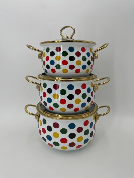 Набор кастрюлей, 2,3,4 литров