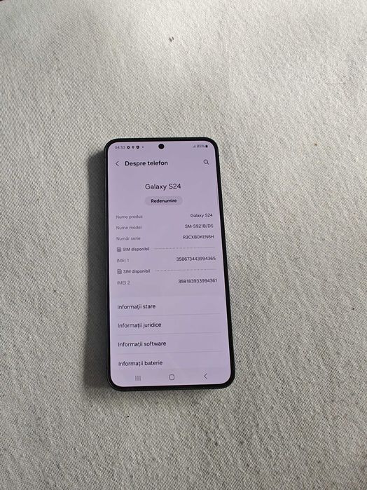 Samsung Galaxy S24 impecabil