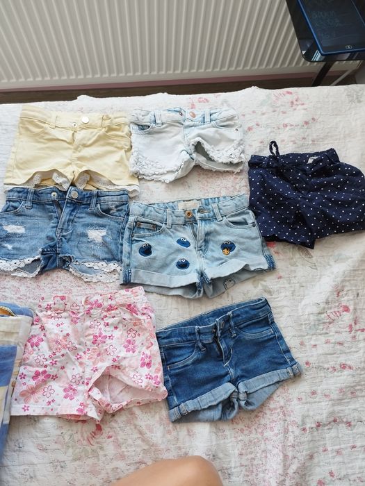 Къси панталонки zara, hm 92, 98, 104, 110 см