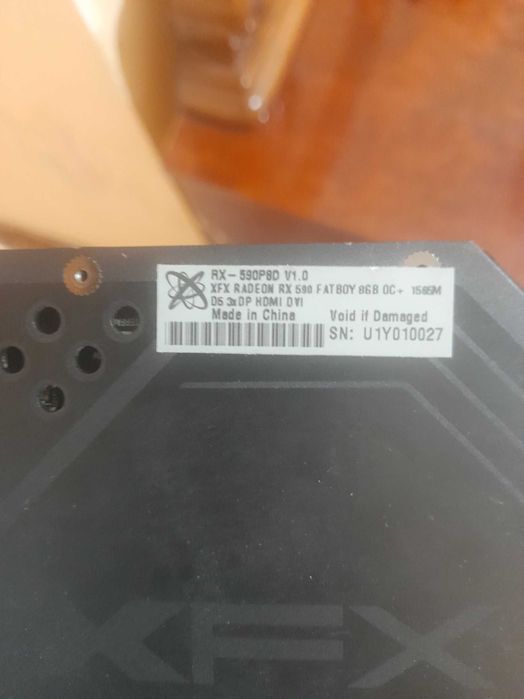 Rx590 xfx -8gb gaming