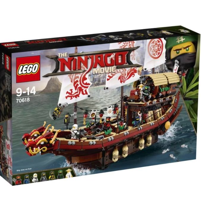 Конструктор LEGO Ninjago 70618 Летающий корабль Мастера Ву