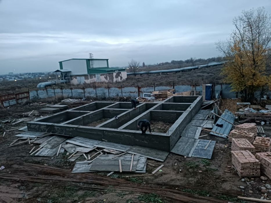 Фундамент құйамыз бетон заводтан