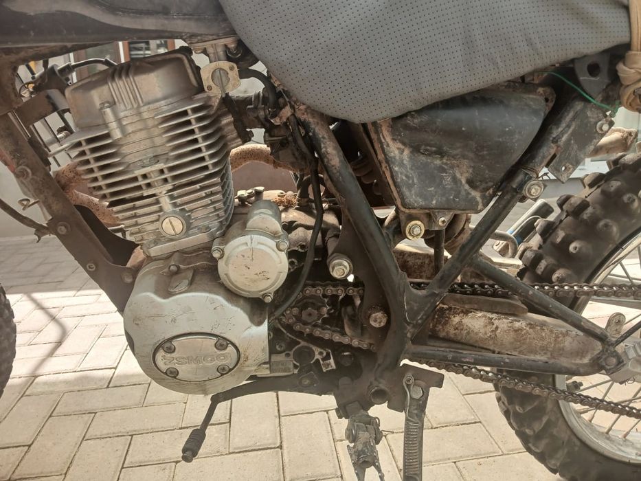 Мотоцикл мощный покоритель гор