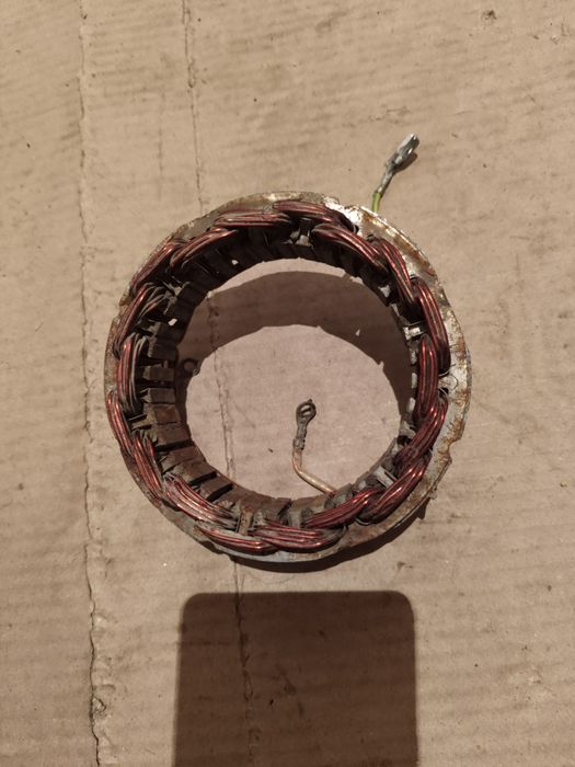 Статорный обмотка генератора жигули