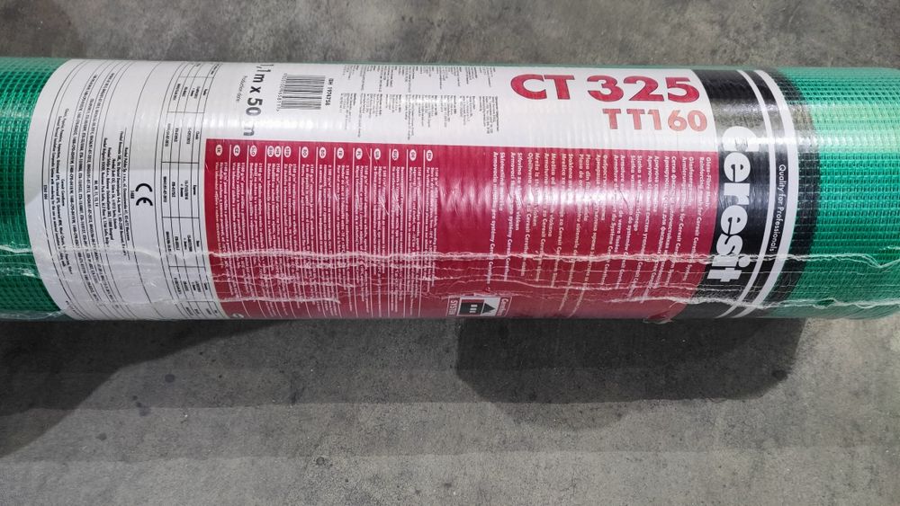 фибростъклена мрежа за топлоизолация