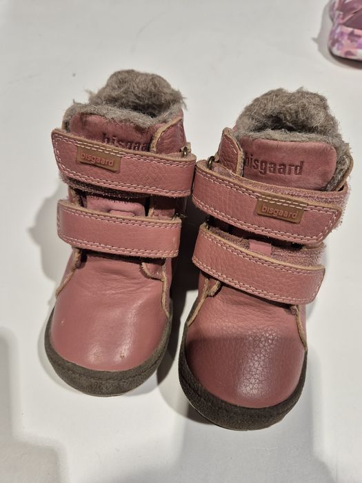 Ghete piele Bisgaard, lana pe interior, marimea 24