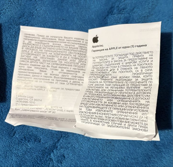 Apple AirPods 4 – отлично състояние, с гаранция