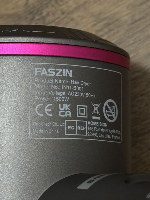 Uscator de par Faszin in11 8001