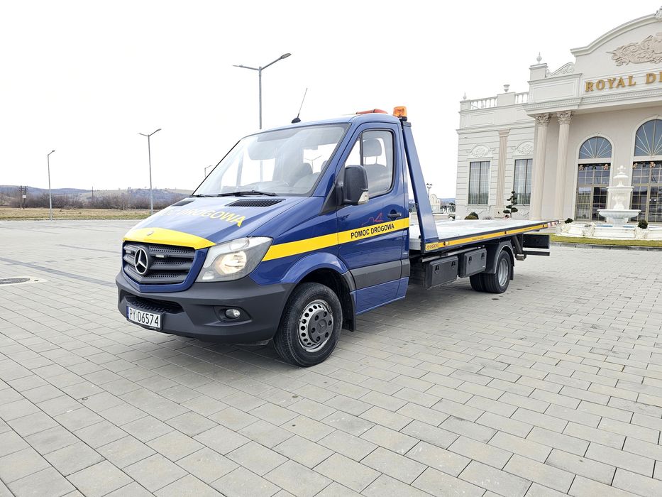 Mercedes sprinter 519, autoplatforma hidraulica , platforma auto , iveco daily