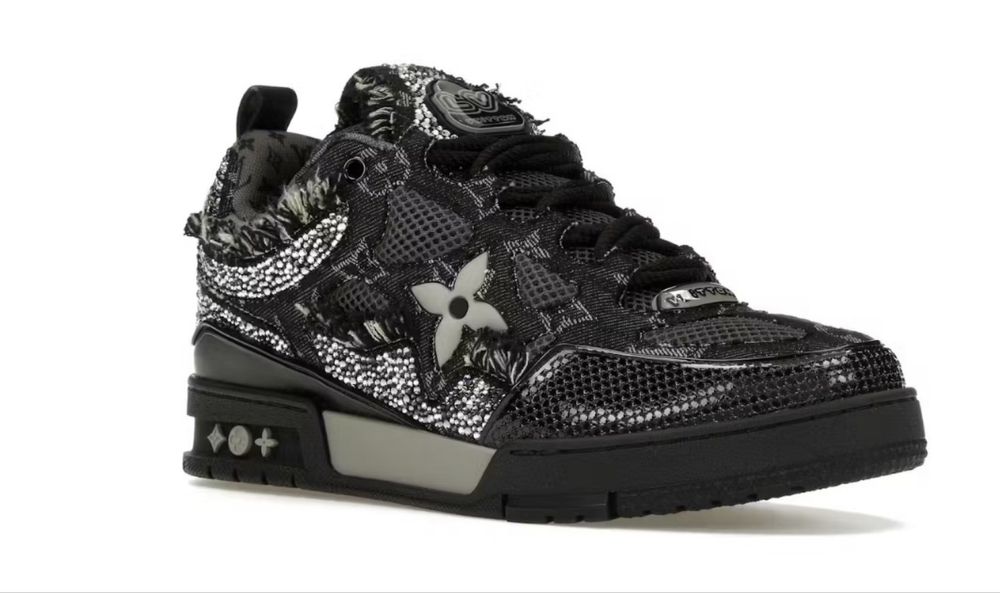 Lv Black Swarovski Monogran