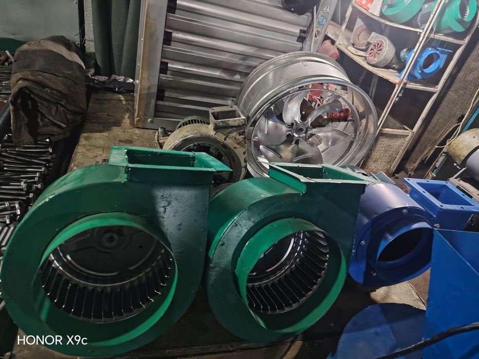 Сентробежный вентилятор осевой вентилятор