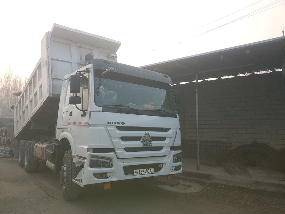 HOWO SOMASVAL 25KUB yuk tashish xizmati