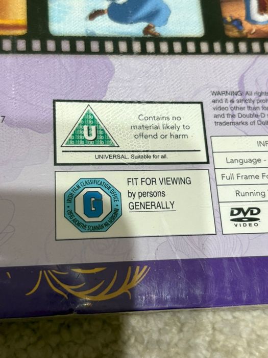 Set dvd si carte Frumoasa si bestia in lb engleza