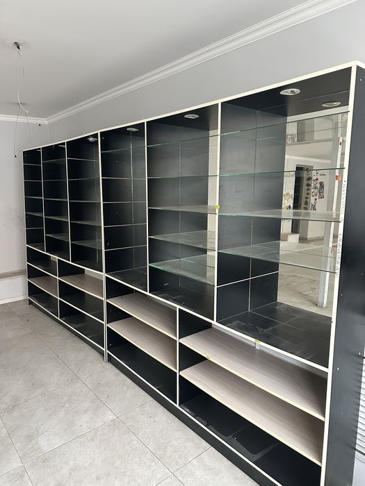 Полочный шкаф разных видов