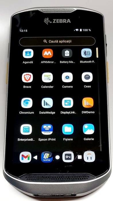 Scaner coduri de bare Zebra TC52x / TC520K-1XFMU6P-A6 - 2 acumulatori