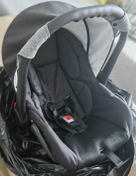 Carucior 3 in 1 / Krausman – Jet Black, Bonus - Balansoar Lorelli