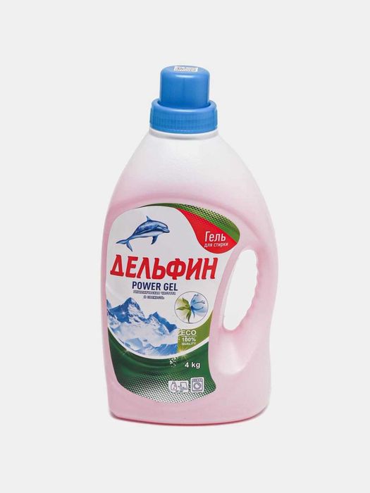 DELFIN kir yuvish geli, avtomatik mashinalar uchun, 4 kg