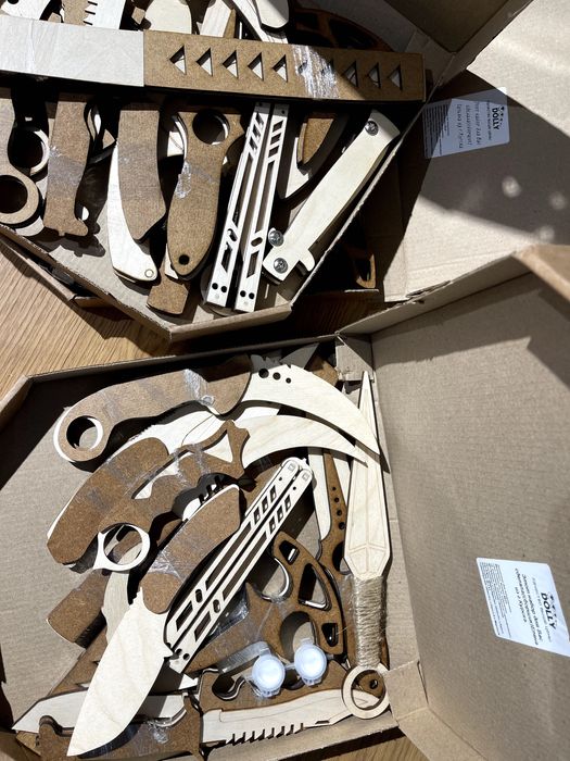 Игрушки из дерева набор