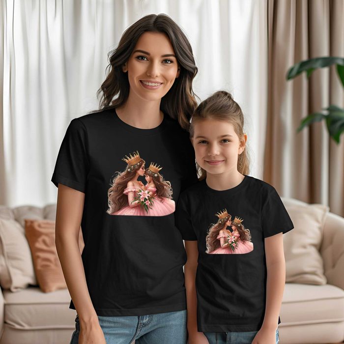 Нови тениски Мама и Аз, Еднакви тениски майка и момиче