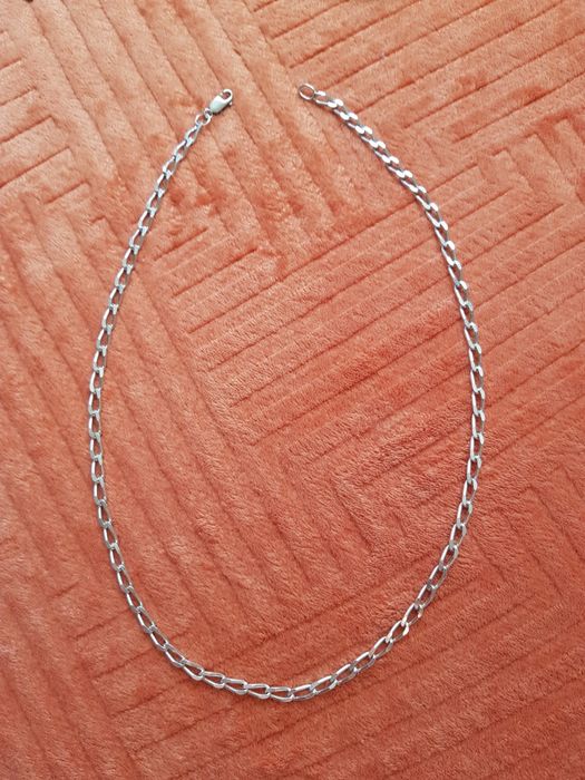 Lant argint 925 Italy masiv,model deosebit,lung 60 cm,nou nout