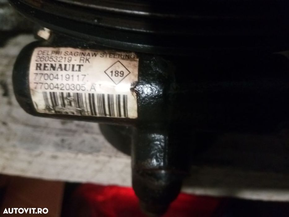 pompa servo 1.5 dci 1.9 dci 7700419117 renault dacia