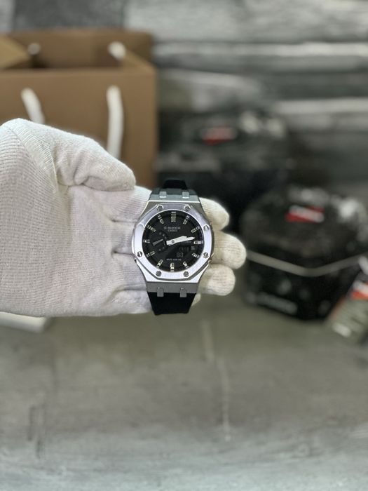 Ceas Casio G-Shock AP Mod Black X Silver
