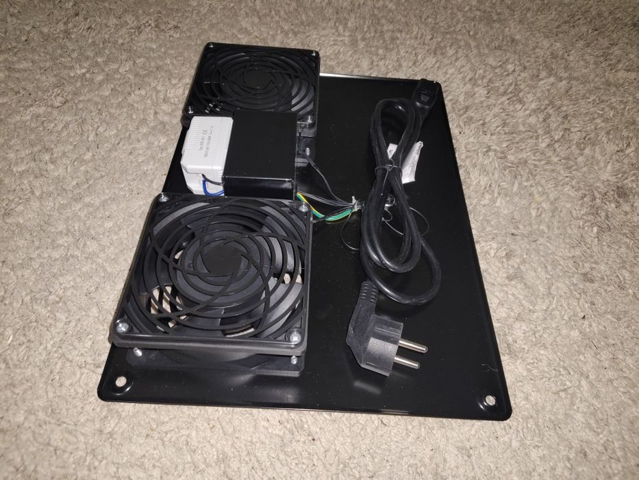 SHIP Вентиляторная панель с термостатом, 2 вентилятора