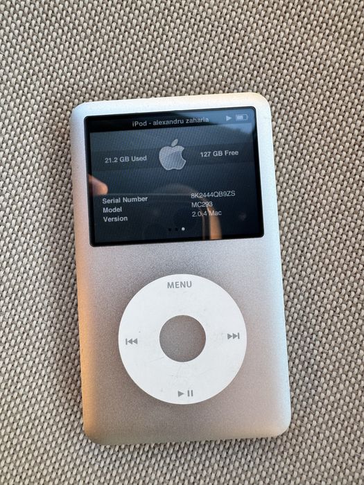 Apple iPod Classic 7th Gen 160Gb MC293 , model A1238 Iasi • OLX.ro