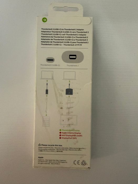 Vand adaptor apple Thunderbolt 3 (usb C)